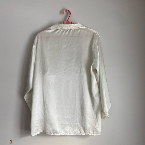 Silk Pyjama Vest - Picture 2 of 2